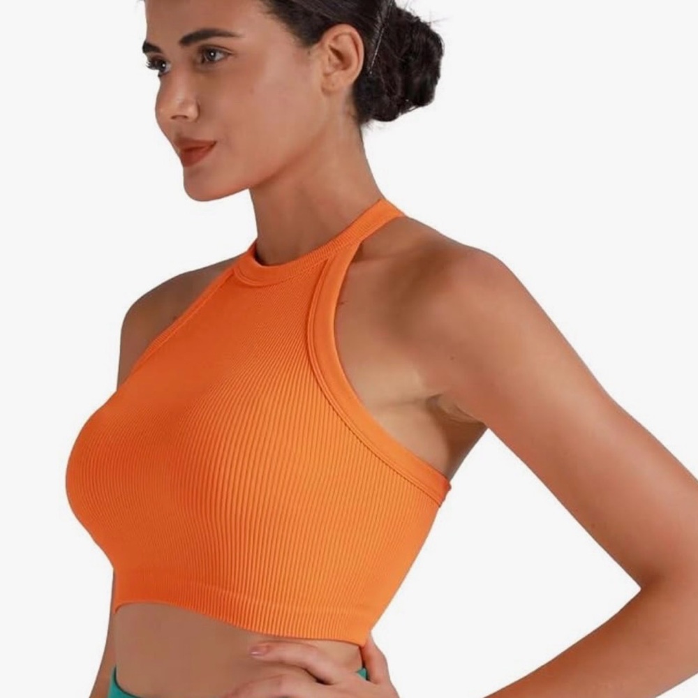 Wild Fable Orange Crop Top XL